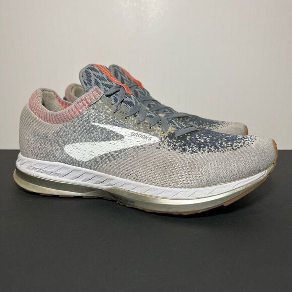 Womens BROOKS Bedlam Gray Running Shoes / Size 8.5 Medium - Picture 1 of 9